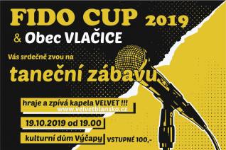 FIDO CUP 2019 zakonční taneční zábava v kulturním domě ve Výčapech 