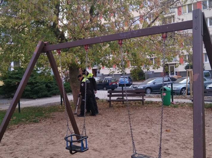 Strážníci Městské policie Kolín provedli kontrolu vytipovaných míst za pomoci detektoru kovů 