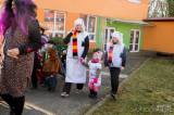 20200213214508_IMG_1835: Foto: Děti z Mateřské školy Žleby připravily na čtvrtek masopustní průvod obcí