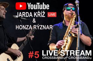 Live stream Jardy Kříže a Honzy Rýznara můžete navštívit v neděli v podvečer
