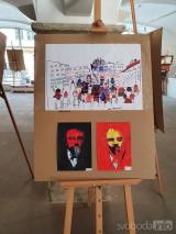 20200601231726_20200529_153152: Práce žáků výtvarného oboru ZUŠ Kutná Hora můžete vidět ve Spolkovém domě