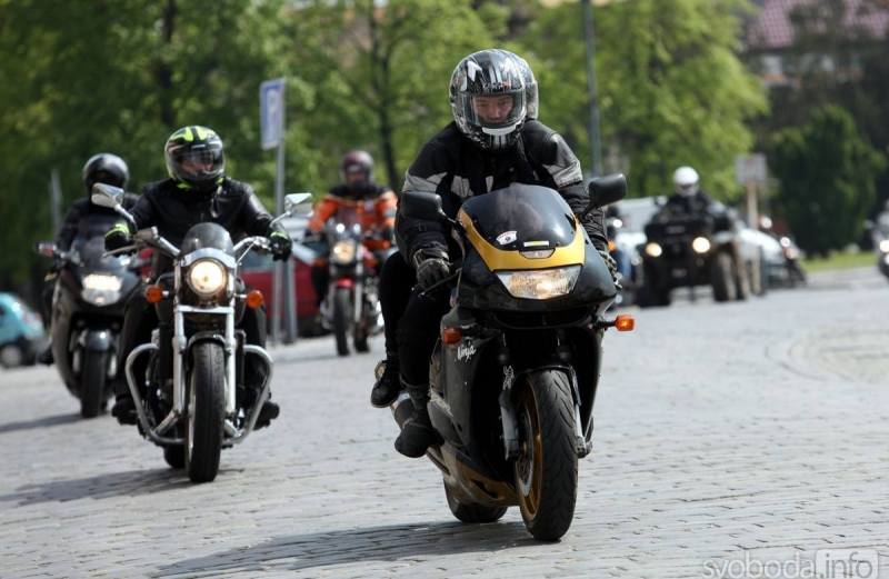 Motorkáři Freedom Čáslav se chystají na sobotní společnou vyjížďku