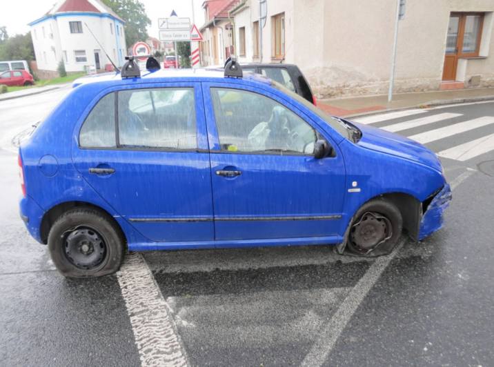 U dopravní nehody v Čáslavi asistoval alkohol