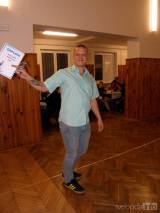 PA310032: Miroslav Lank_nejlepší střelec_muži - Foto: Sportovci odložili dresy i tepláky a užili si ples v Močovicích