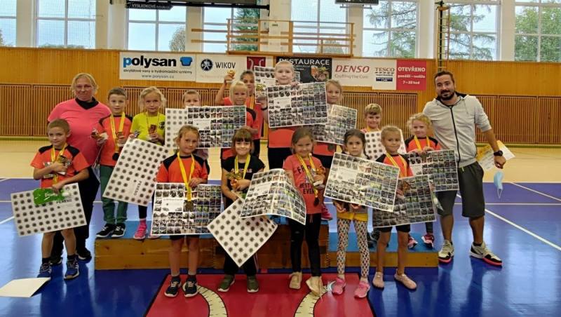 Nejmladší kutnohorští atleti závodili ve Zruči nad Sázavou