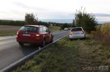 20201007211203_5G6H5961: Dopravní kolize na silnici z Církvice do Kutné Hory se naštěstí obešla bez zranění