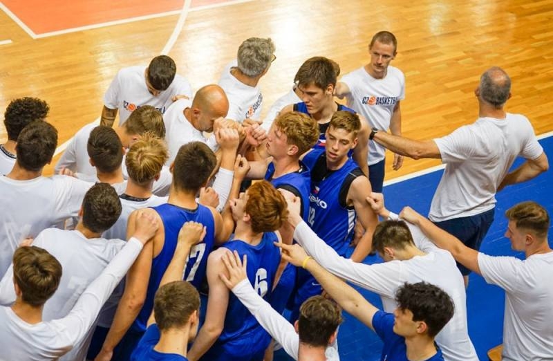 Český basketbalový výběr mužů U18 se utká na Klimešce s Německem