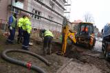 V Kolíně prasklo vodovodní potrubí, na opravě budou pracovat až do večera