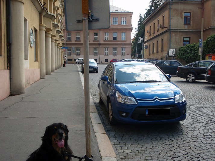 Problémy motoristů v Čáslavi: Parkování u polikliniky a výjezd do křižovatky u Lidlu 