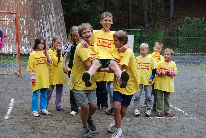 Letošní sportovní tábor navštívilo téměř padesát dětí z Kutné Hory a blízkého okolí 