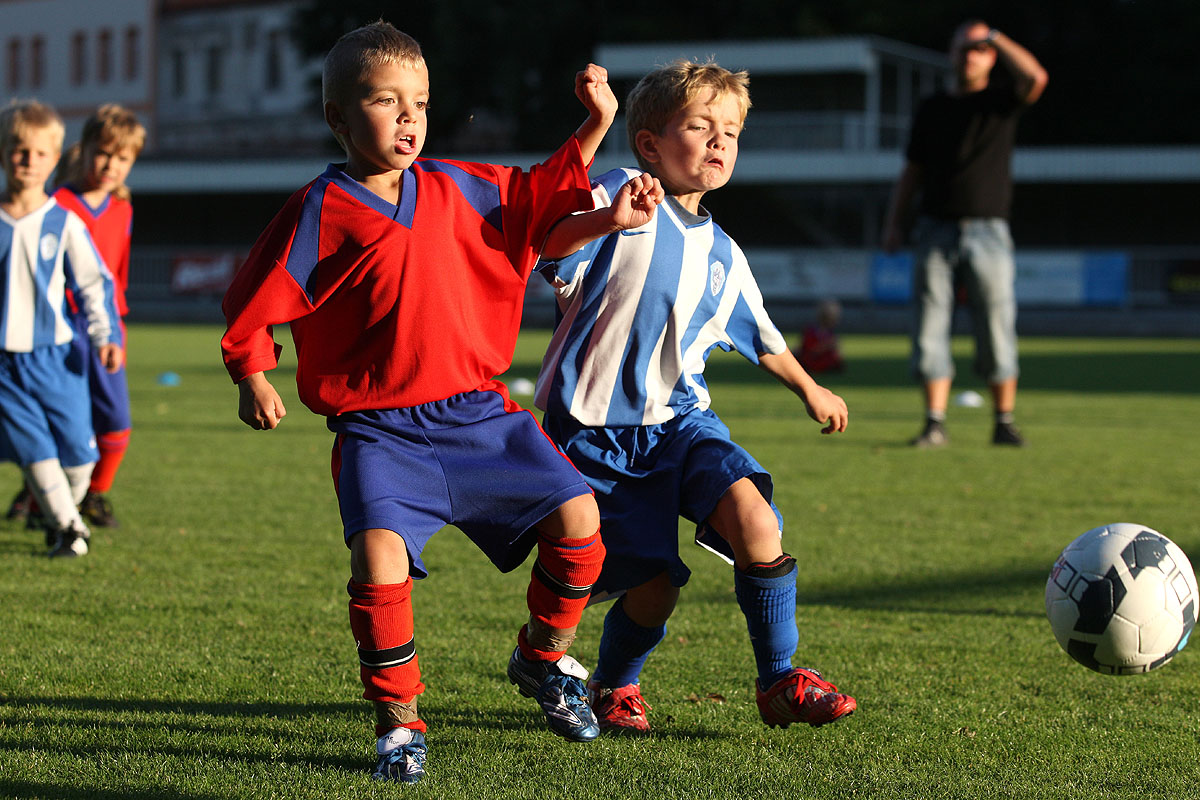 Nejmladší fotbalisté FK Čáslav a Sparty Kutná Hora přicházejí na chuť opravdového derby