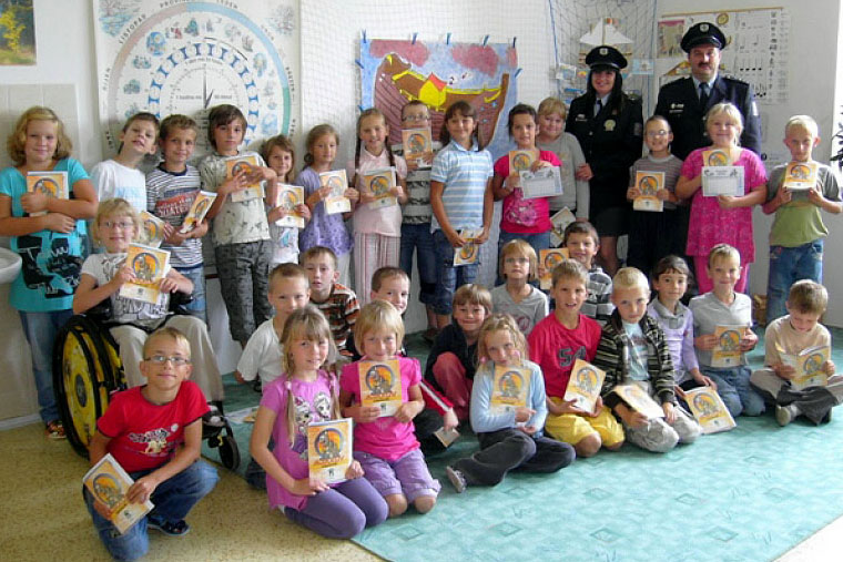 Ajaxův zápisník provede děti na Kutnohorsku také nástrahami silničního provozu