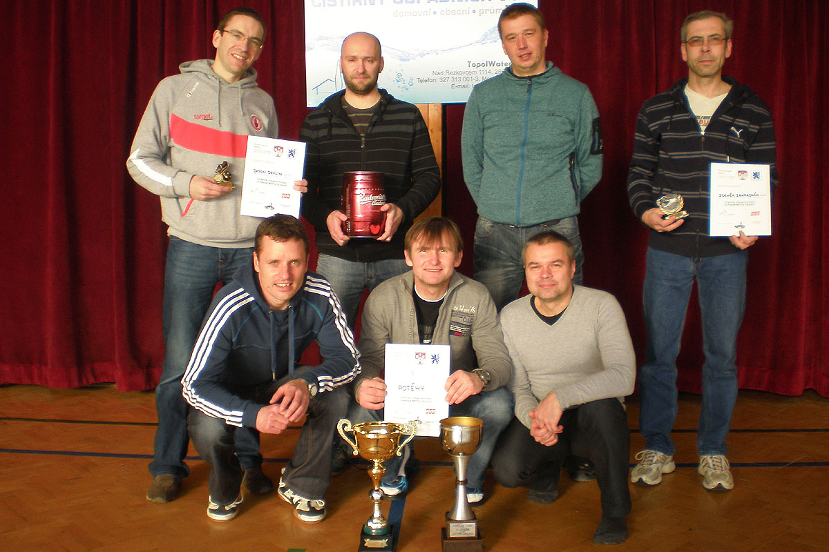 Vítězství ve futsalovém turnaji "O pohár města Čáslavi" vybojovaly Potěhy