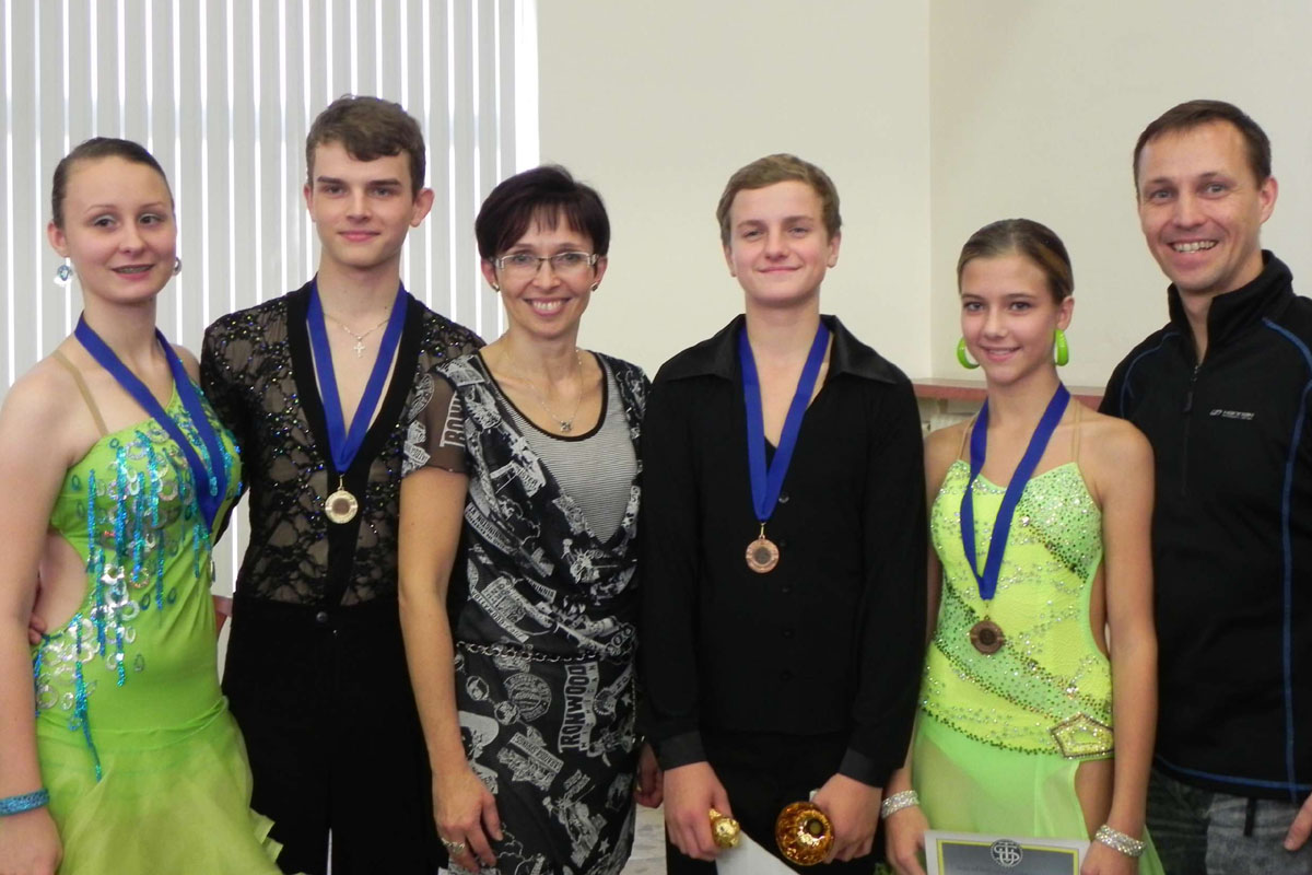 Tanečníci z TŠ Novákovi vybojovali medaili ve všech kategoriích, ve kterých nastoupili