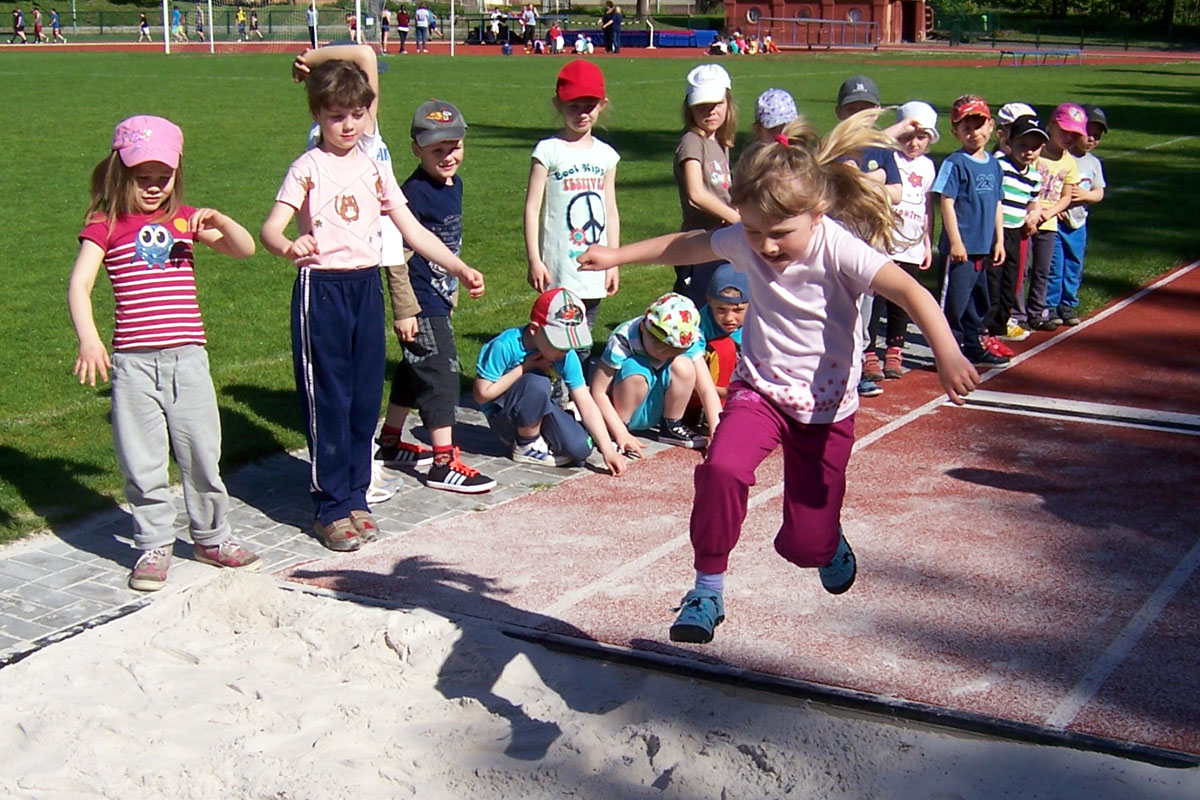 Atmosféru olympiády si vyzkoušely děti z mateřské školy Masarykova