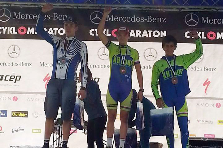 Zlatou medaili v berounském cyklomaratónu vybojoval Jan Pithart