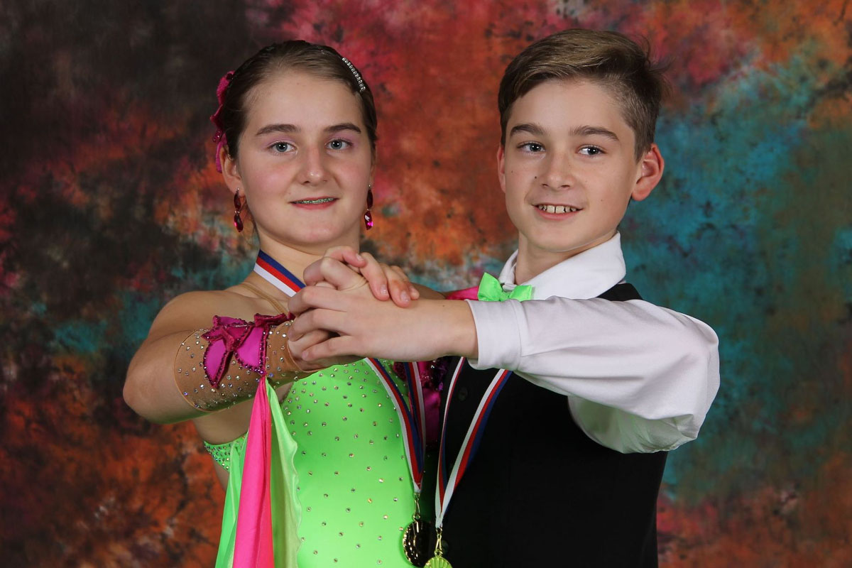 Foto, video: Taneční páry vybojovaly šest zlatých medailí pro TŠ Novákovi 