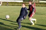5G6H5027: Martin Fuksa - Lukáš Kraus - Fotbalisté Paběnic a Malína si v sobotním zápase okresního přeboru body podělili