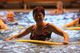 5G6H0469: Foto: V kutnohorském bazénu pod vedením Karly Fialové utužili fyzickou kondici