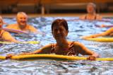 5G6H0471: Foto: V kutnohorském bazénu pod vedením Karly Fialové utužili fyzickou kondici