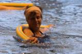 5G6H0600: Foto: V kutnohorském bazénu pod vedením Karly Fialové utužili fyzickou kondici