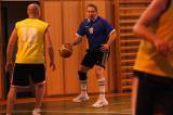 5G6H8489: Na palubovku se vrátili bývalí basketbalisté Kutné Hory, sehráli přátelský zápas s Mělníkem