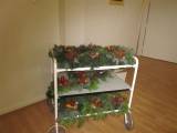 IMG_0411: S vánoční výzdobou kutnohorské nemocnice pomáhá jak personál, tak pacienti