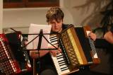 5G6H7140: Akordeonový soubor vystoupil s Vánočním koncertem v klášteru sv. Voršil