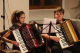 5G6H7141: Akordeonový soubor vystoupil s Vánočním koncertem v klášteru sv. Voršil