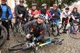 5G6H9701: Foto: Desítky cyklistů si popřály hodně štěstí do nového roku a vyrazily na Sion