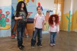 5G6H3661: Foto: Karnevalový víkend v Křeseticích vyvrcholil v pondělí v základní a mateřské škole