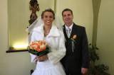 5G6H7916: Veronika a Peter Čunderlíkovi si pro svatební den vybrali poslední zimní víkend