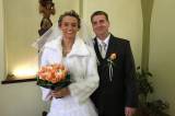 5G6H7917: Veronika a Peter Čunderlíkovi si pro svatební den vybrali poslední zimní víkend