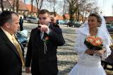 5G6H7949: Veronika a Peter Čunderlíkovi si pro svatební den vybrali poslední zimní víkend