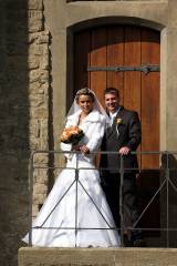 5G6H8309: Veronika a Peter Čunderlíkovi si pro svatební den vybrali poslední zimní víkend