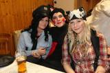 5G6H9341: Foto: Hlízovský karneval nabídl řadu masek a předtančení divokých čarodějnic