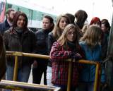 IMG_9749:  Studenti čáslavské pedagogické školy maturovali přímo na vlakovém nádraží 