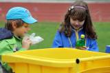 IMG_0822: Děti se při Ekodnu společnosti AVE CZ učily zábavnou formou třídit odpad