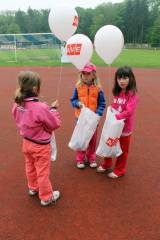 IMG_0874: Děti se při Ekodnu společnosti AVE CZ učily zábavnou formou třídit odpad