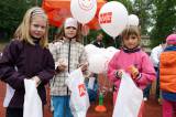 IMG_0893: Děti se při Ekodnu společnosti AVE CZ učily zábavnou formou třídit odpad