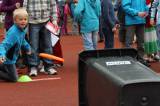 IMG_0951: Děti se při Ekodnu společnosti AVE CZ učily zábavnou formou třídit odpad