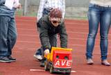 IMG_0973: Děti se při Ekodnu společnosti AVE CZ učily zábavnou formou třídit odpad