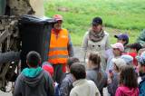 IMG_0994: Děti se při Ekodnu společnosti AVE CZ učily zábavnou formou třídit odpad