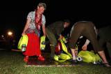 5G6H5688: Foto: Na závěr Poláneckého putování si to hasiči rozdali v soutěži, ve které šlo hlavně o legraci