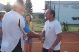 DSCF3468: Ve druhém ročníku tenisového turnaje Verner Cup zvítězili Rytina a Nováková