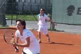 DSCF3749: Ve druhém ročníku tenisového turnaje Verner Cup zvítězili Rytina a Nováková