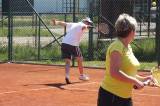 DSCF3801: Ve druhém ročníku tenisového turnaje Verner Cup zvítězili Rytina a Nováková