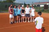 DSCF3826: Ve druhém ročníku tenisového turnaje Verner Cup zvítězili Rytina a Nováková