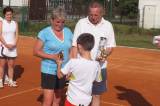 DSCF3829: Ve druhém ročníku tenisového turnaje Verner Cup zvítězili Rytina a Nováková