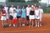 DSCF3836: Ve druhém ročníku tenisového turnaje Verner Cup zvítězili Rytina a Nováková